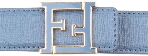 fendi crayons belt one size blue|Men's Designer Belts in Leather, Fabric, Metal .